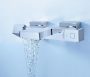 Grohe Grohtherm Cube termosztátos kádcsaptelep Waterfall kifolyással, króm 34497000