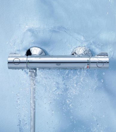 Grohe Grohtherm 800 termosztátos zuhanycsaptelep, króm 34558000