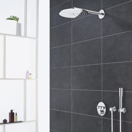 Grohe Grohtherm SmartControl tökéletes zuhanyrendszer szett Rainshower SmartActive 310 fejzuhannyal, króm 34705000