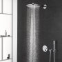 Grohe Grohtherm SmartControl tökéletes zuhanyrendszer szett Rainshower SmartActive 310 fejzuhannyal, króm 34705000