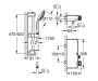 Grohe Grohtherm SmartControl termosztátos zuhanycsaptelep zuhanyszettel, króm 34720000