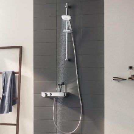 Grohtherm SmartControl termosztátos zuhanycsaptelep zuhanyszettel, króm 34721000