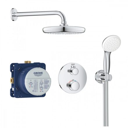 Grohe Grohtherm teljes zuhanyrendszer Tempesta 210 fejzuhannyal, króm 34727000