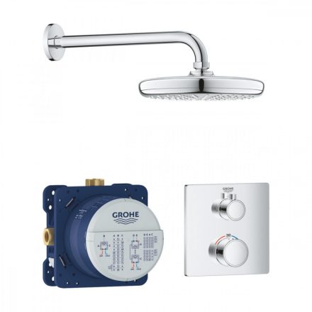 Grohe Grohtherm teljes zuhanyrendszer Tempesta 210 fejzuhannyal 34728000