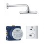 Grohe Grohtherm teljes zuhanyrendszer Tempesta 210 fejzuhannyal, króm 34728000
