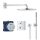 Grohe Grohtherm teljes zuhanyrendszer Rainshower Cosmopolitan 310 fejzuhannyal 34730000