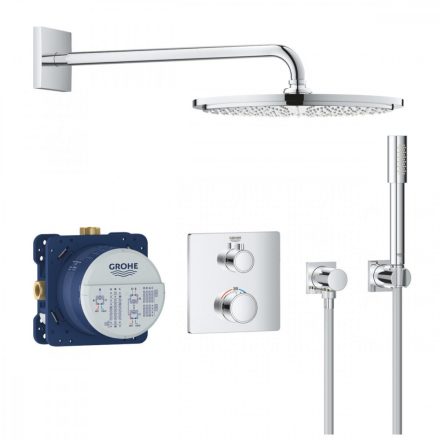 Grohe Grohtherm teljes zuhanyrendszer Rainshower Cosmopolitan 310 fejzuhannyal, króm 34730000