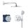Grohe Grohtherm SmartControl teljes zuhanyrendszer szett, króm 34743000