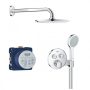 Grohe Grohtherm SmartControl teljes zuhanyrendszer szett, króm 34743000