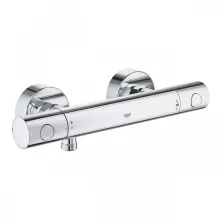   Grohe Precision Get termosztátos zuhanycsaptelep beépített elzárószeleppel, króm 34773000