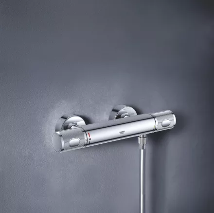 Grohe QuickFix Precision Feel termosztátos zuhanycsaptelep, króm 34790000