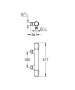 Grohe QuickFix Precision Flow Termosztátos zuhanycsaptelep, króm 34799000