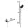 Grohe QuickFix Precision Flow termosztátos zuhanycsaptelep, 600 zuhanysín zuhanyszettel, króm 34800001