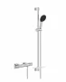 Grohe QuickFix Precision Feel termosztátos zuhanycsaptelep, 900 mm zuhanyrúd zuhanyszettel, króm 34853001