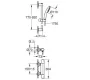 Grohe QuickFix Precision Start termosztátos zuhanycsaptelep, 600 mm zuhanysín zuhanyszettel, króm 34854001