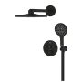 Grohe Grohtherm SmartControl rejtett termosztátos zuhanyrendszer fejzuhannyal, fantom fekete 34863KF0
