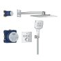 Grohe Grohtherm SmartControl falsík alatti termosztátos zuhanyrendszer, króm 34864000