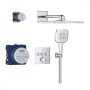 Grohe Grohtherm SmartControl falsík alatti termosztátos zuhanyrendszer, króm 34864000