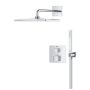 Grohe Grohtherm Cube falsík alatti zuhanyrendszer Rainshower Mono 310 Cube fejzuhannyal, króm 34868000