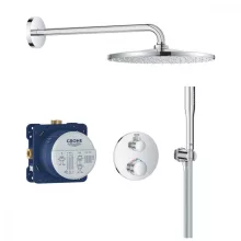   Grohe Grohtherm falsík alatti zuhanyrendszer Mono 310 fejzuhannyal, króm 34869000