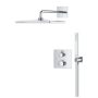 Grohe Grohtherm falsík alatti termosztátos zuhanyrendszer Mono 310 Cube fejzuhannyal, króm 34870000