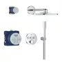 Grohe SmartControl termosztátos zuhanyrendszer precíz vezérléssel króm színben