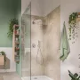 Grohe SmartControl termosztátos zuhanyrendszer precíz vezérléssel króm színben
