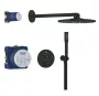 Grohe QuickFix Precision SmartControl termosztátos zuhanyrendszer Vitalio SmartActive 310 fejzuhannyal matt fekete