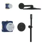 Grohe QuickFix Precision SmartControl termosztátos zuhanyrendszer Vitalio SmartActive 310 fejzuhannyal matt fekete