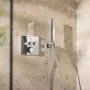 Grohe QuickFix Precision SmartControl termosztátos zuhanyrendszer Vitalio SmartActive 310 Cube fejzuhannyal króm kivitelben
