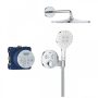 Grohe QuickFix Precision SmartControl Termosztátos zuhanyrendszer Vitalio Rain Mono 310 fejzuhannyal, króm 34877000