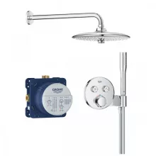   Grohe QuickFix Precision SmartControl rejtett zuhanyrendszer Vitalio Joy 260 fejzuhannyal, króm 34878000