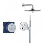 Grohe QuickFix Precision SmartControl rejtett zuhanyrendszer Vitalio Joy 260 fejzuhannyal, króm 34878000