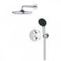 Grohe QuickFix Precision Thermostat rejtett zuhanyrendszer Vitalio Start 250 fejzuhannyal, króm 34883000