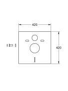 Grohe zajcsillapító (zajszigetelő) készlet 37131000