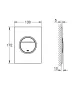 Grohe Nova Cosmopolitan S nyomólap, arany 37601GL0