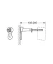 Grohe Rapid Sl rögzítő idom 3855800M
