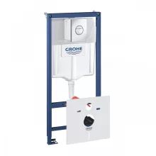   Grohe Rapid SL 4 az 1-ben WC-szett zajcsillapítóval, króm nyomólappal 38813001