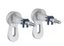 Grohe Rapid SL fali WC szett Karag Milos Rimless WC csészével, ülőkével és fehér nyomólappal