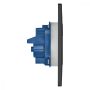 Grohe Arena Cosmopolitan nyomólap, fantom fekete 38844KF0