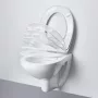Grohe Bau Ceramic fali WC szett beépíthető tartállyal és króm nyomólap