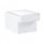 Grohe Eurocube szögletes fali WC csésze 37x56,5 cm duroplast ülőkével, alpin fehér 39244000