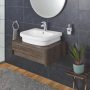 Grohe Euro Ceramic mosdó 596x483 mm, bevonat nélkül, alpin fehér 39337000