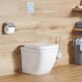 Grohe Euro Ceramic perem nélküli álló WC csésze Triple Vortex öblítés, alpin fehér 39339000