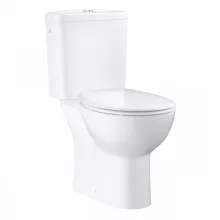   Grohe Bau Ceramic Monoblokkos WC csésze oldalsó bekötésű tartállyal és Soft Close ülőkével 39347000 QuickFix