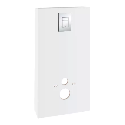 Grohe Solido Szaniter modul WC-hez Skate Cosmopolitan nyomólappal, fehér/króm 39377LS0