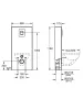 Grohe Solido Szaniter modul WC-hez Skate Cosmopolitan nyomólappal, fehér/króm 39377LS0