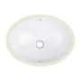 Grohe Bau Ceramic beépíthető univerzális mosdó túlfolyóval 56x42 cm, alpin fehér 39423000