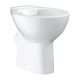 Grohe Bau Ceramic perem nélküli álló WC csésze, ülőke nélkül, alpin fehér 39430000
