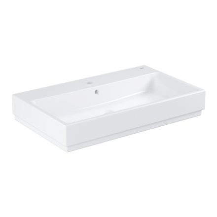 Grohe Cube Ceramic mosdótál 80x49 cm, PureGuard bevonattal, alpin fehér 3947600H